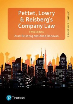 Pettet, Lowry & Reisberg's Company Law - Lowry, John; Reisberg, Arad; Donovan, Anna