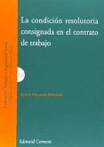 La condición resolutoria consignada en el contrato de trabajo