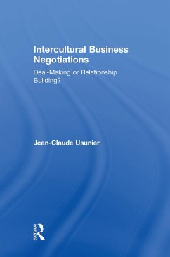 Intercultural Business Negotiations - Usunier, Jean-Claude
