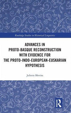 Cover Advances in Proto-Basque Reconstruction with Evidence for the Proto-Indo-European-Euskarian Hypothesis