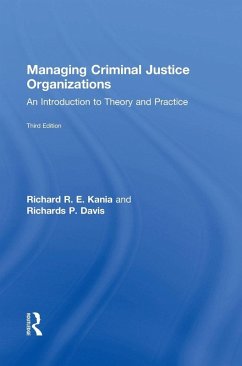 Cover Managing Criminal Justice Organizations