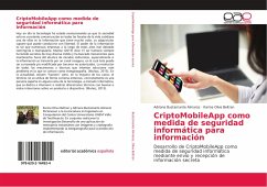 CriptoMobileApp como medida de seguridad informática para información