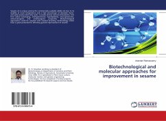 Biotechnological and molecular approaches for improvement in sesame