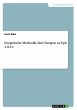 Exegetische Methodik. Eine Exegese zu... - Bild 1