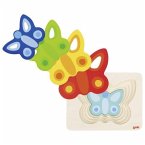 Goki 57486 - Schichtenpuzzle Schmetterling II