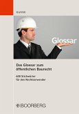 Das Glossar zum öffentlichen Baurecht (eBook, PDF)