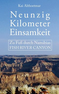 Cover Neunzig Kilometer Einsamkeit. Zu Fuß durch Namibias Fish River Canyon (eBook, ePUB)
