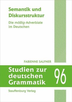 Semantik und Diskursstruktur - Salfner, Fabienne