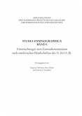 Studia Hymnographica Band I