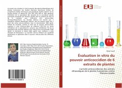 Évaluation in vitro du pouvoir anticoccidien de 6 extraits de plantes - Yousfi, Wafa