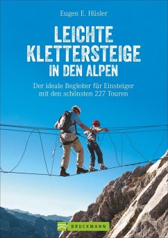 Leichte Klettersteige in den Alpen - Hüsler, Eugen E.