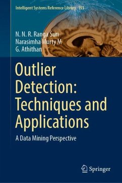 Outlier Detection: Techniques and Applications - Ranga Suri, N. N. R.;Murty, M. Narasimha;Athithan, G.