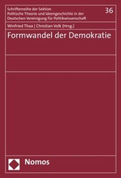 Cover Formwandel der Demokratie