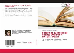 Reformas Jurídicas al Código Orgánico Integral Penal - Esparza Mayon, Abg. Lilian Lorena