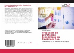 Propuesta de Estrategias Económicas en Cinaimpor S.A. - Francisco, Armando