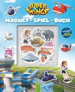 Super Wings Magnet-Spiel-Buch