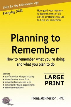 Planning to Remember - Mcpherson, Fiona