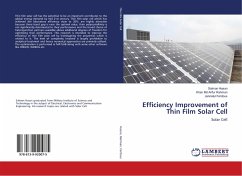 Efficiency Improvement of Thin Film Solar Cell