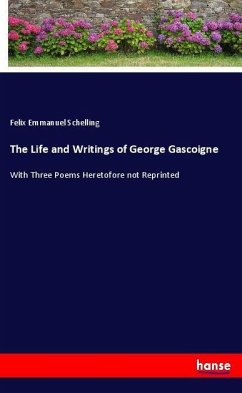 The Life and Writings of George Gascoigne