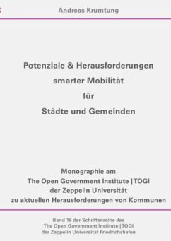 Potenziale & Herausforderungen smarter Mobilität für Städte und Gemeinden - Krumtung, Andreas