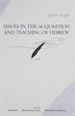 Issues in the Acquisition and Teaching of Hebrew