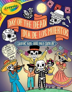 Crayola: Day of the Dead/Día de Los Muertos (a Crayola Bilingual Coloring Sticker Activity Book for Kids) - Buzzpop