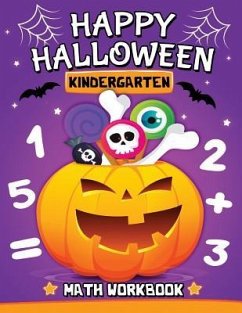 Halloween Kindergarten Math Workbook: Easy and Fun Activity Book for Kids - Rocket Publishing