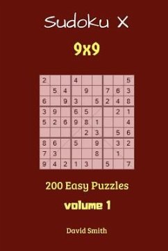 Sudoku X - 200 Easy Puzzles 9x9 Vol.1 - Smith, David