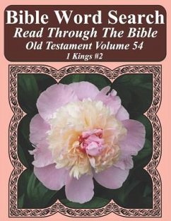 Bible Word Search Read Through The Bible Old Testament Volume 54: 1 Kings #2 Extra Large Print - Pope, T. W.