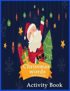 Christmas words kids learning activity book - Packer, Nina