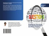 Questioning Techniques during the Processing of Activities in English Questioning Techniques during the Processing of Activities in English