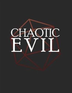 Chaotic Evil: RPG Themed Mapping and Notes Book - Notebooks, Puddingpie