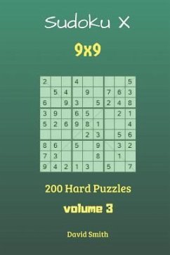 Sudoku X - 200 Hard Puzzles Vol.3 - Smith, David