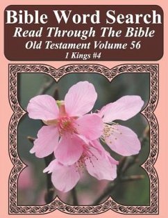 Bible Word Search Read Through The Bible Old Testament Volume 56: 1 Kings #4 Extra Large Print - Pope, T. W.