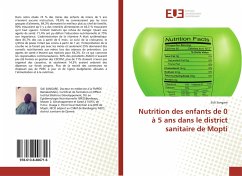 Nutrition des enfants de 0 à 5 ans dans le district sanitaire de Mopti - Sangare, Sidi