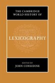 The Cambridge World History of Lexicography