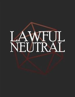 Lawful Neutral: RPG Themed Mapping and Notes Book - Notebooks, Puddingpie