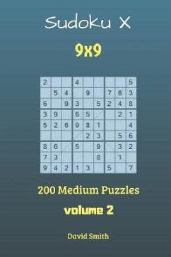 Sudoku X - 200 Medium Puzzles Vol.2 - Smith, David