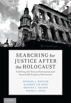 Searching for Justice After the Holocaust - Bazyler, Michael J; Boyd, Kathryn Lee; Nelson, Kristen L; Shah, Rajika L