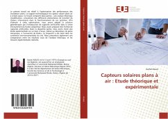 Capteurs solaires plans à air : Etude théorique et expérimentale - Aoues, Kamel