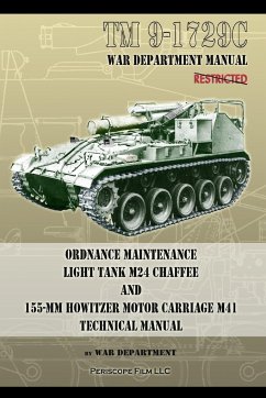 TM9-1729C Ordnance Maintenance Light Tank M24 Chaffee - Department, War