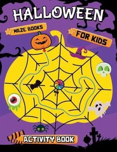 Halloween Maze Books for kids: Easy and Fun Activity Book for Kids - Rocket Publishing