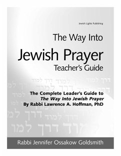 Cover The Way Into Jewish Prayer Teacher's Guide (eBook, ePUB)
