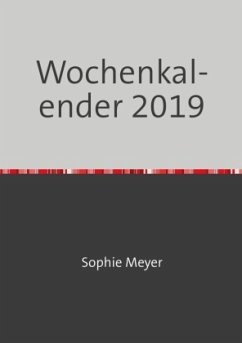 Wochenkalender 2019 - Brüggemann, Wiebke