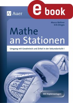 Mathe an Stationen Umgang mit Geodreieck (eBook, PDF) - Bettner, Marco; Dinges, Erik