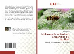 L¿influence de l'altitude sur la répartition des syrphidés - Boukria, Daoud