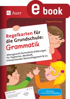 Regelkarten für die Grundschule Grammatik (eBook, PDF) - Massing, Angelika