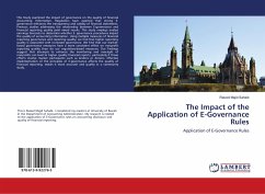 The Impact of the Application of E-Governance Rules