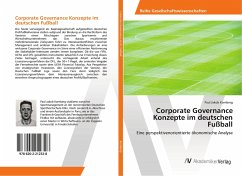 Corporate Governance Konzepte im deutschen Fußball - Kornberg, Paul Jakob