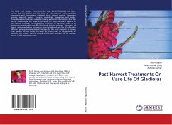 Post Harvest Treatments On Vase Life Of Gladiolus
